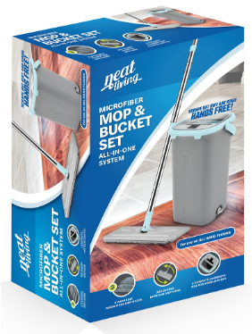 Hands Free Mop & Bucket Set
