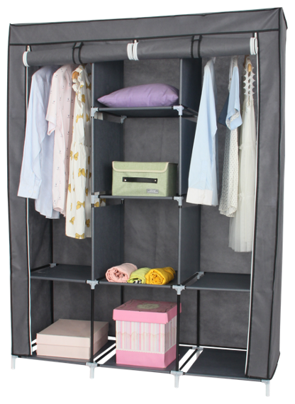 Portable Wardrobe Closet w/ Cover