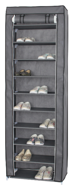 Portable Shoe Rack w/ Cover